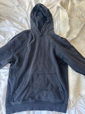 H&M Dark Gray Pullover Hoodie